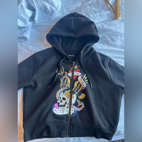 Ed hardy cropped sweater - Picture 3 of 4